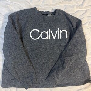 Calvin Klein Heather Gray Pullover